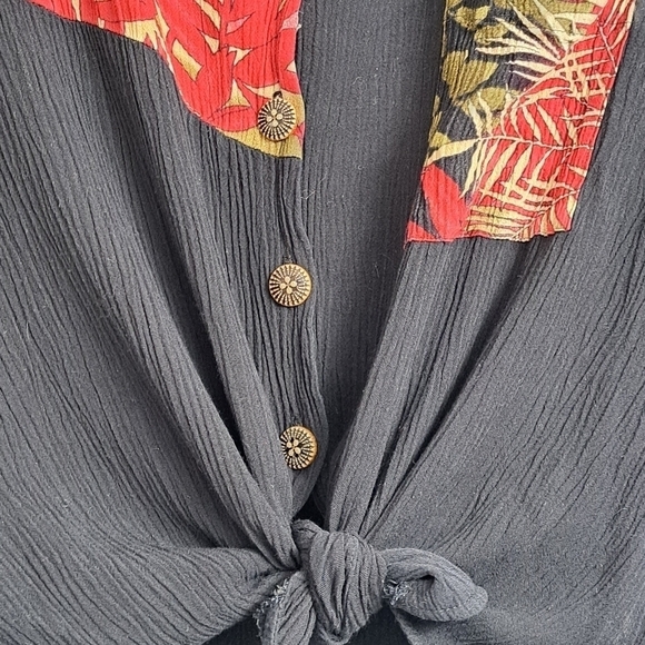 Vintage Jessica Scott Blouse With Tie Knot - Picture 2 of 5